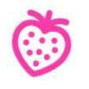 粉色草莓 小程序标志